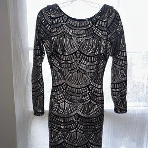 Stunning Art Deco Midi Dress